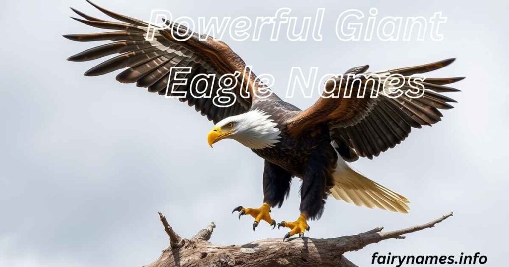 Powerful Giant Eagle Names