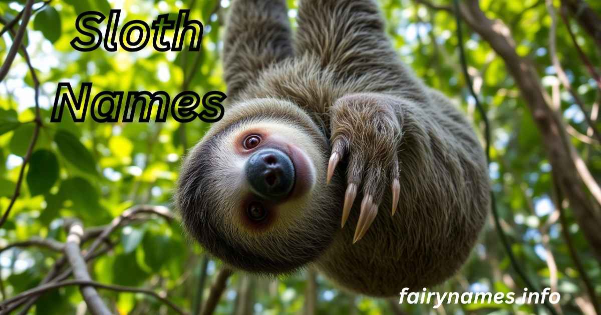 Sloth Names