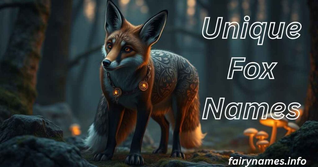 Unique Fox Names