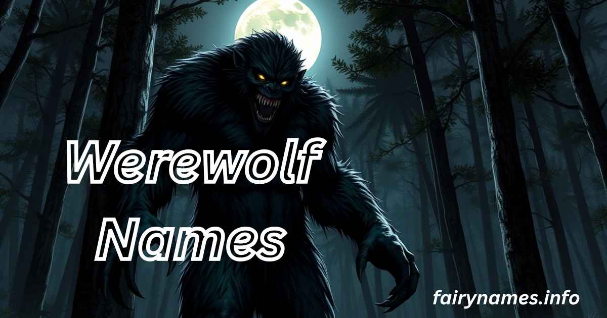 Werewolf Names