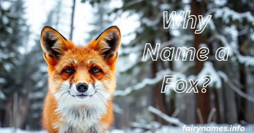 Why Name a Fox?