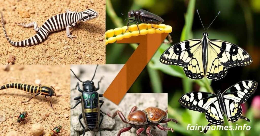 Insects and Other Small Creatures That Start with Z