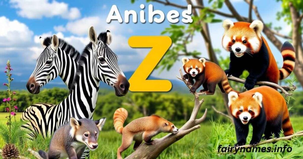 Popular Animals That Start with Z